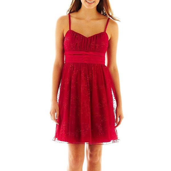 by&by Spaghetti Strap Glitter Mesh Dress New Sizes 3, 5, 7, 9 MSRP $68.00