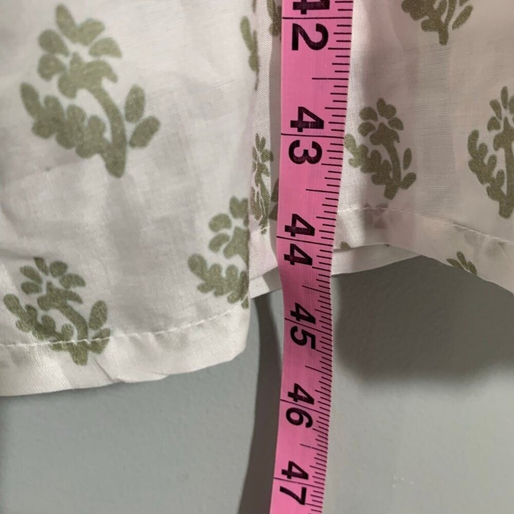 NEW Madewell x Reistor Ivory Floral Tencel Strappy Midi Dress Pink Green Small