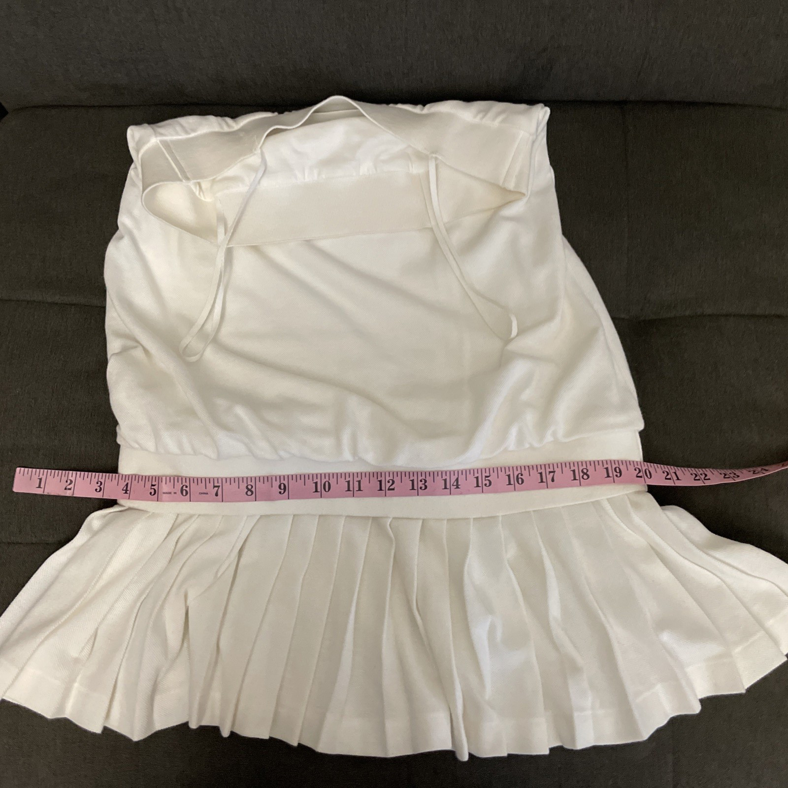 Lacoste Malandrino Women’s Spaghetti strap Tennis?Dress made France Sz M