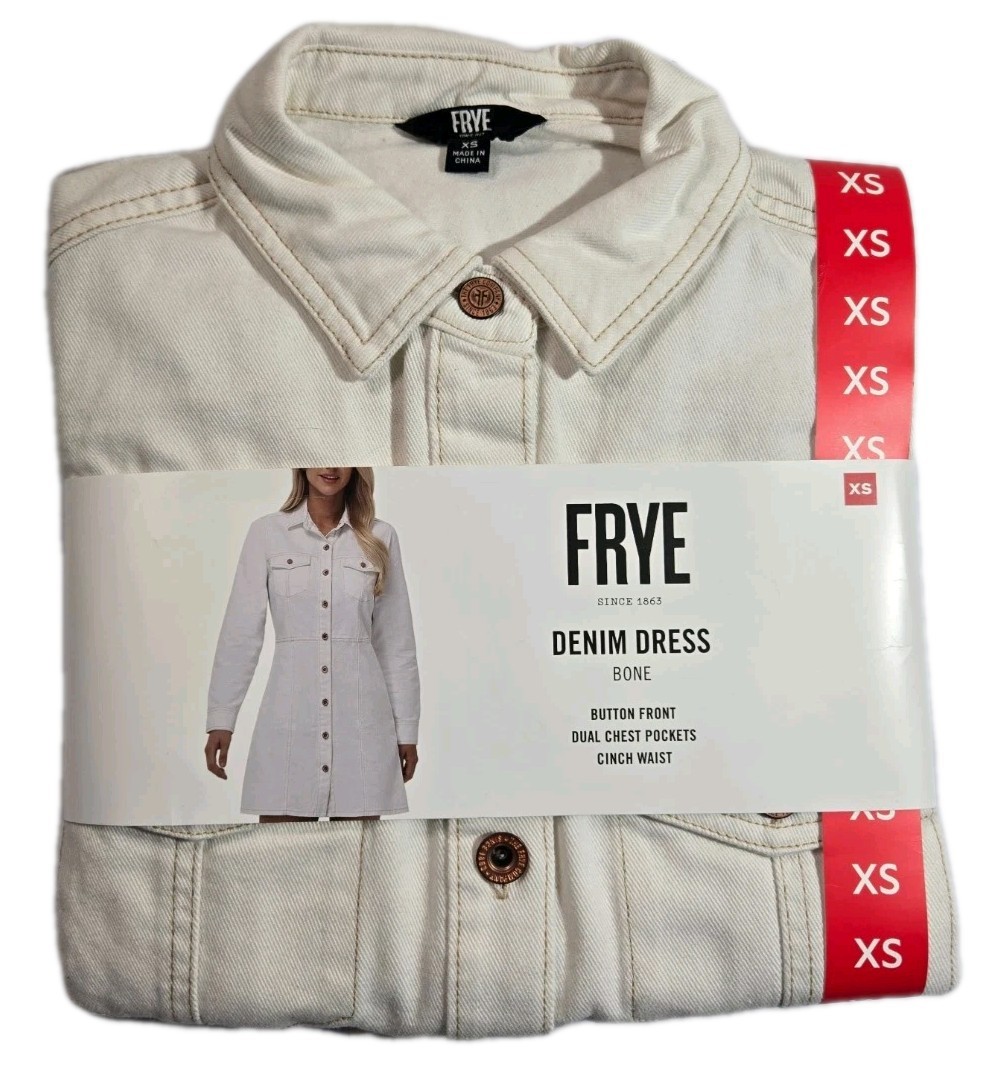 Frye Womens Denim Dress Long Sleeve Various Sizes & Colors NWT 14A