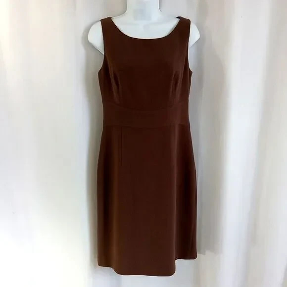 Talbots Dress Women’s Size 4 Brown No Material Tag