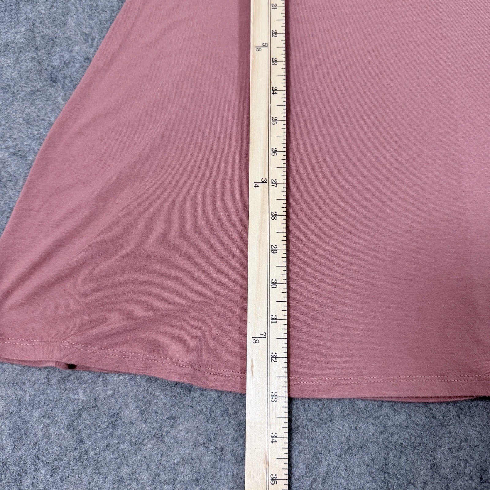 Arizona Jean Co Short Sleeve Stretch Pullover Dress Fits Women’s Size Large Pink
