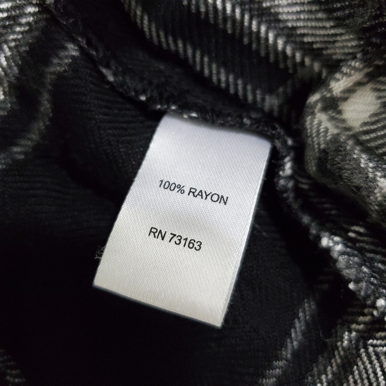 NWT Spense Black White Plaid Shirtdress Pockets Size 10 Old Money Quiet Luxury