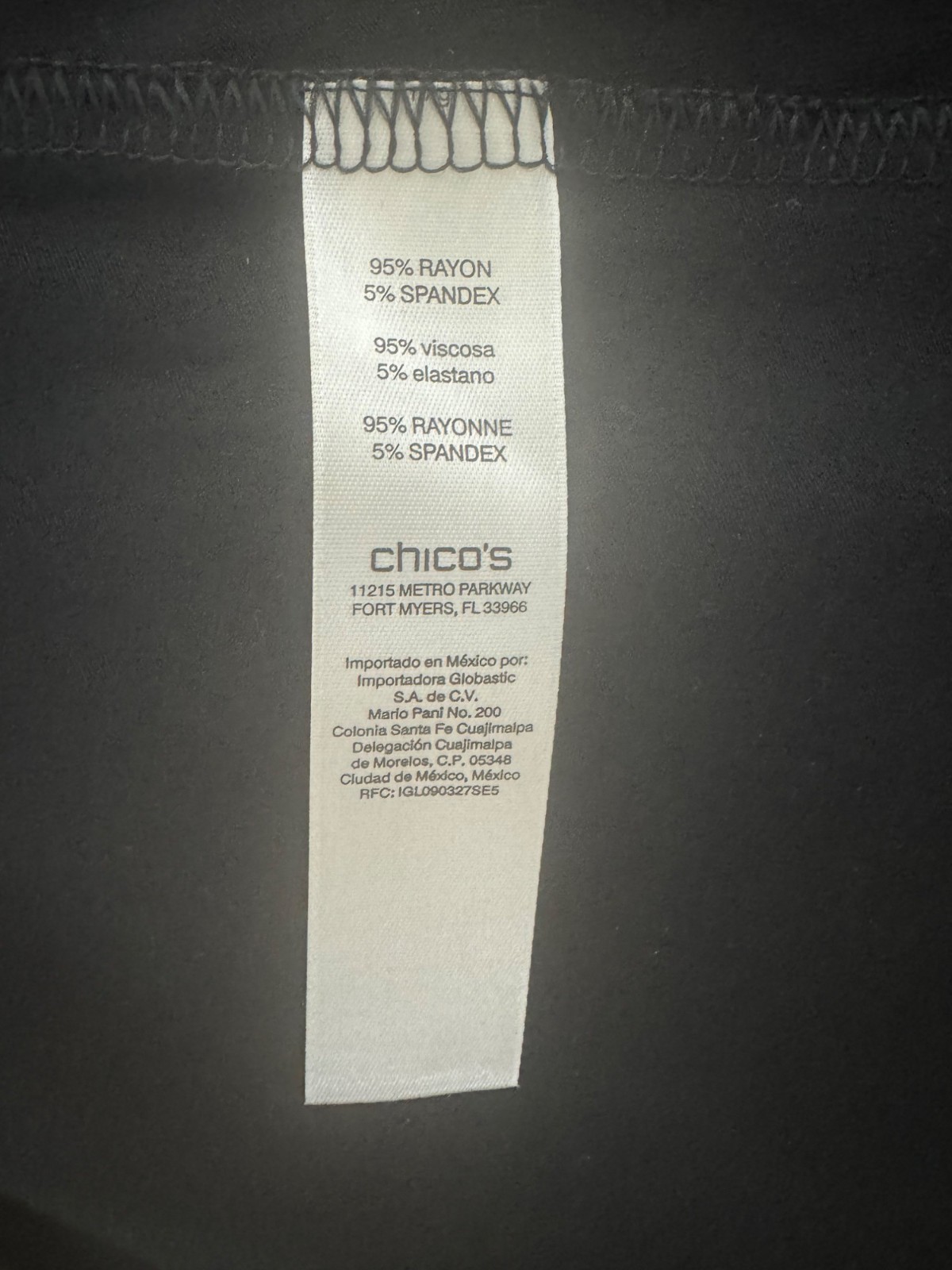 Chico’s Size 3 = XL/16 Black Soft Knit Shift Dress Timeless Classic All-Season