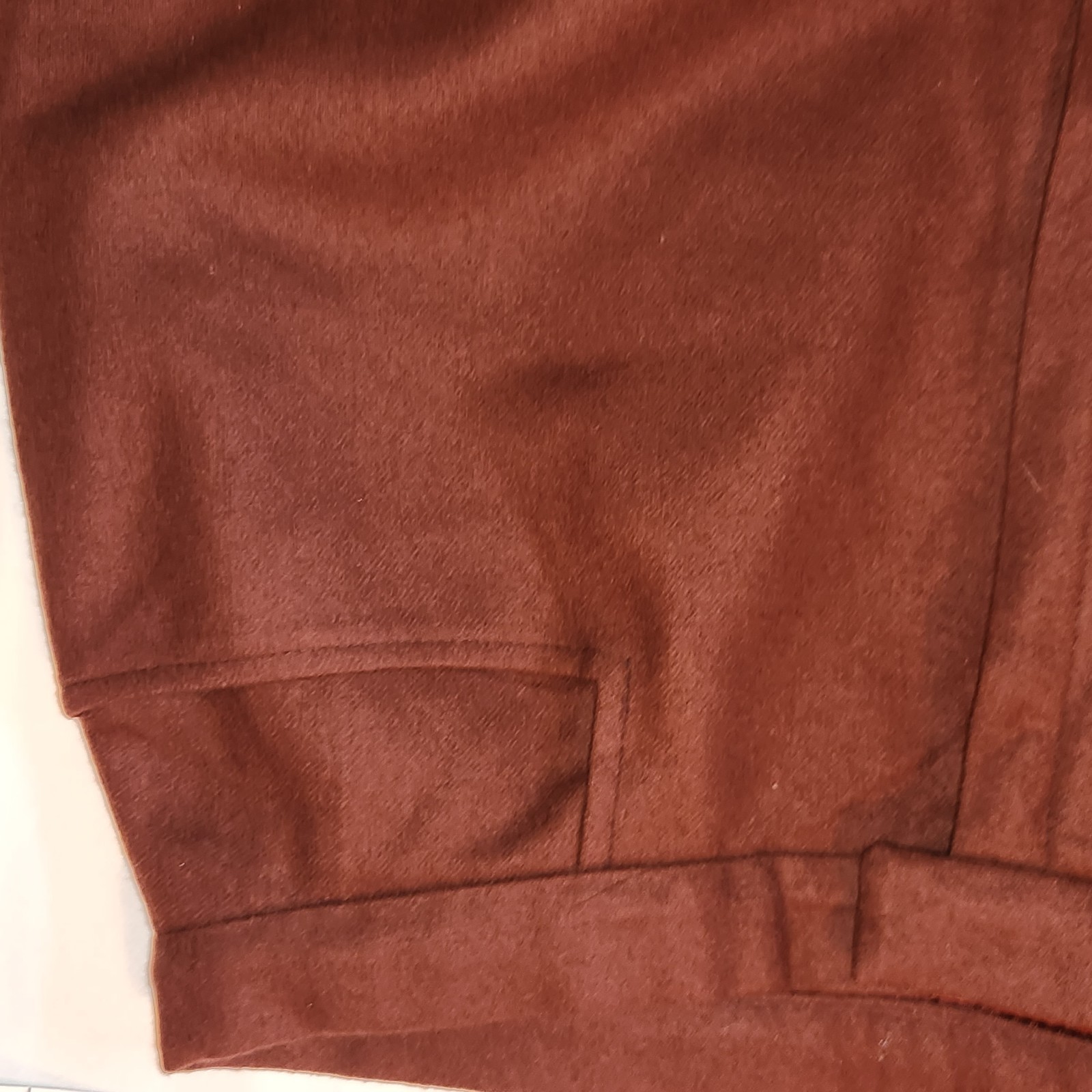 VINTAGE PENDLETON KNOCKABOUT 1970S SLACKS USA MADE BROWN SIZE SMALL VIRGIN WOOL