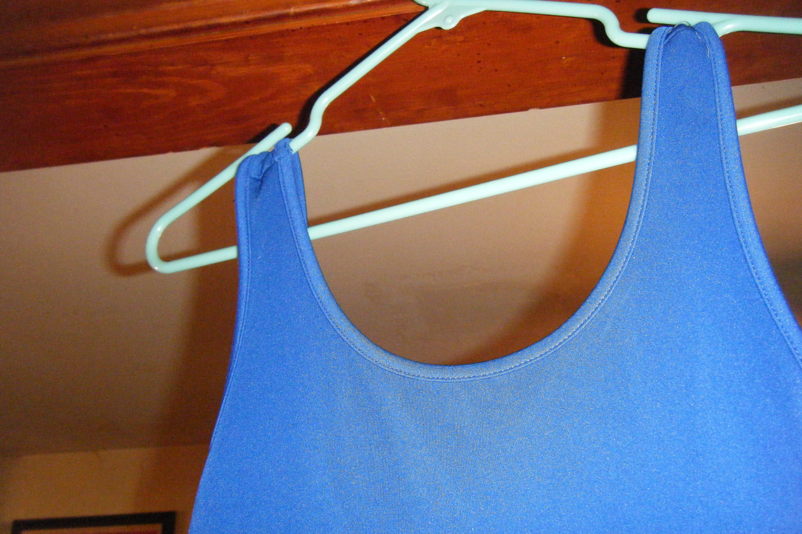 LIPSTICK Royal Blue MINI Wiggle DRESS Ruffled Hips Low Back Sleeveless size S