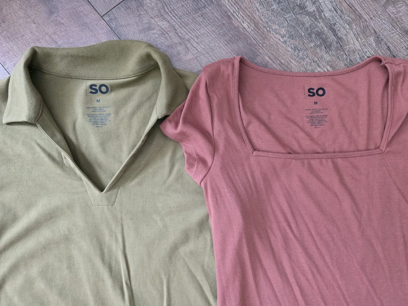 NWT “SO” Medium Junior #2 Spring/Summer Dresses – Olive Green/Cinnamon Coffee