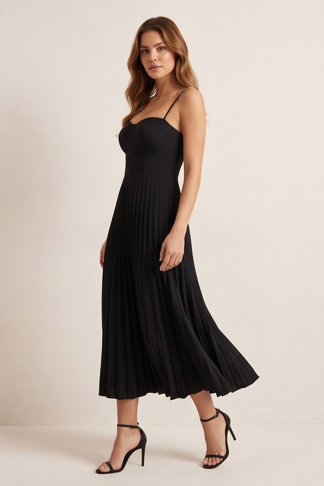 Black Eclipse Demi Dress by FemeAdor – Size MEDIUM (M) – Made in Ukraine