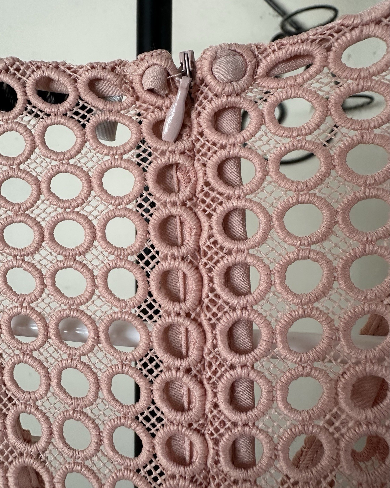 NWT SANDRO Paris Dress Size 2 Peach/Pink