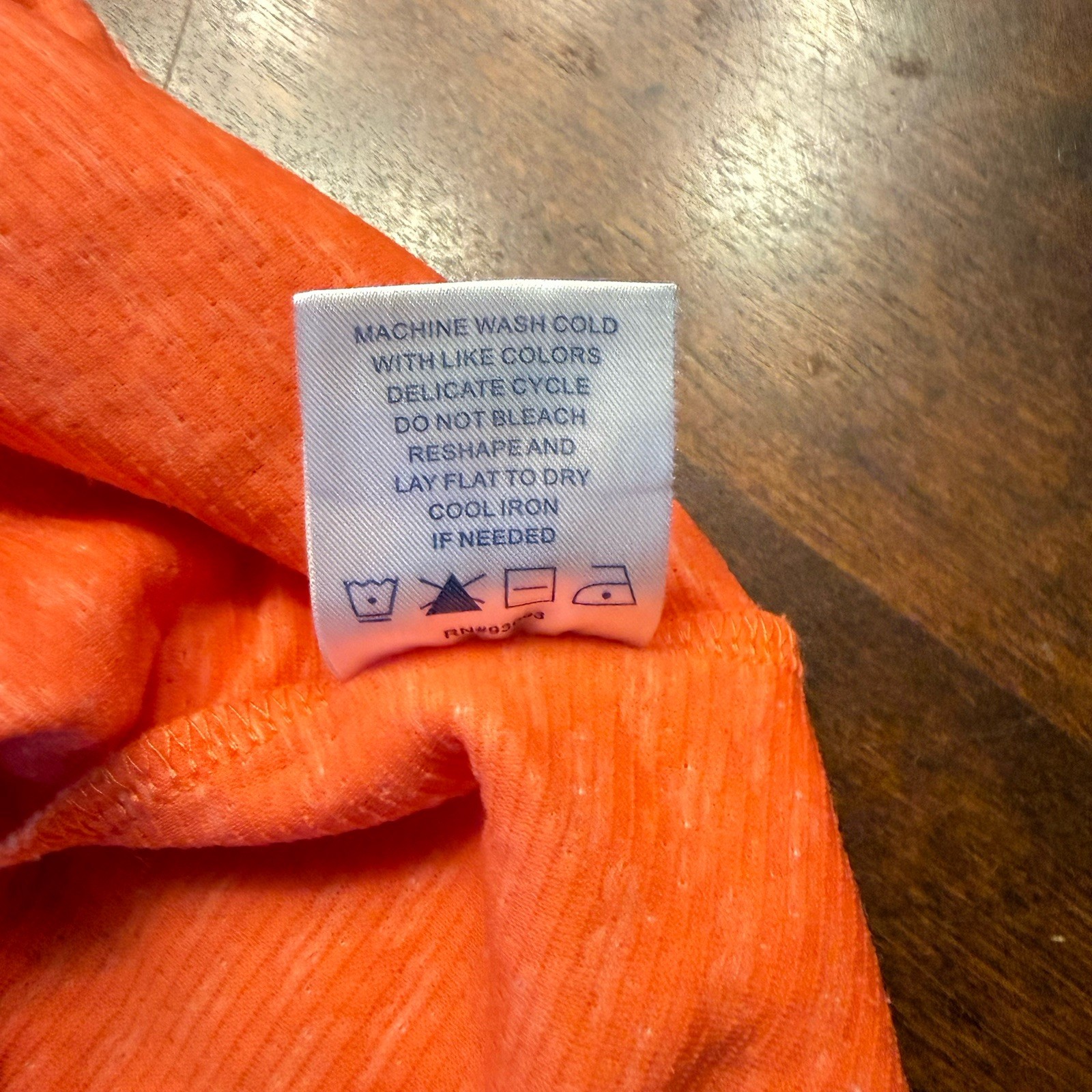 Tyler Boe Light Coral & White Shift Dress Retro Print Mod Knit Pockets Sz XS EUC