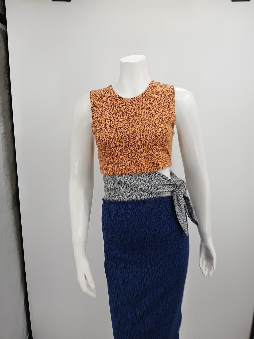 Opening Ceremony Midi Dress Size M Colorblock Y2K Summer Party
