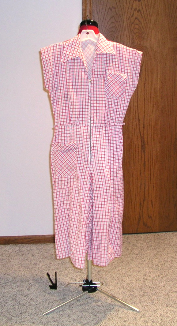 Vintage 1940s 1950s Women’s Princess Peggy Split Skirt Dress Chest 40” Waist 30”