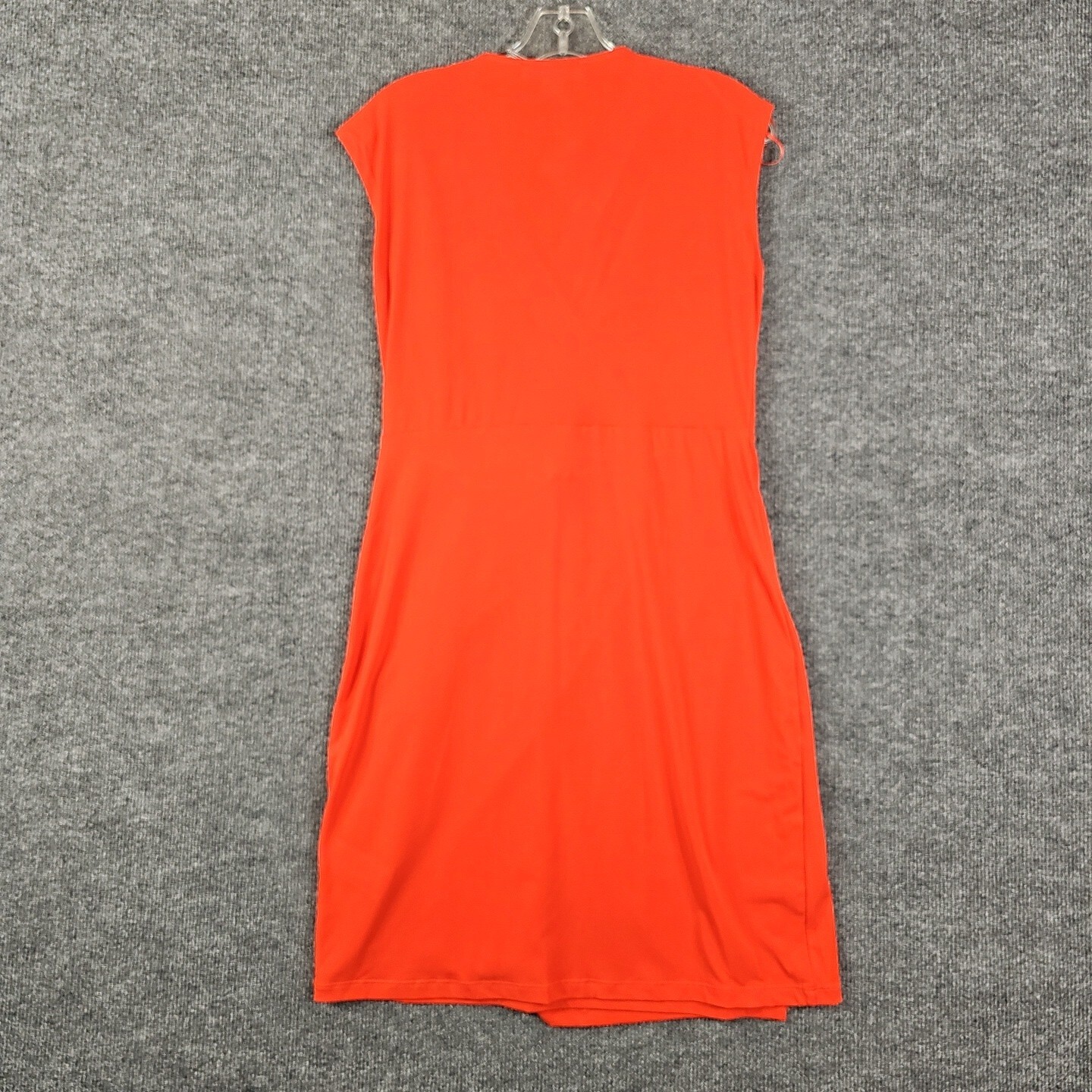 Brand New Michael Kors Sleeveless V-Neck Coral Red Gold Hardware Msrp $120 Sz M