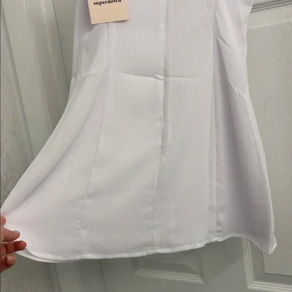 NWT Superdown Beverly Cami Dress in White Size S