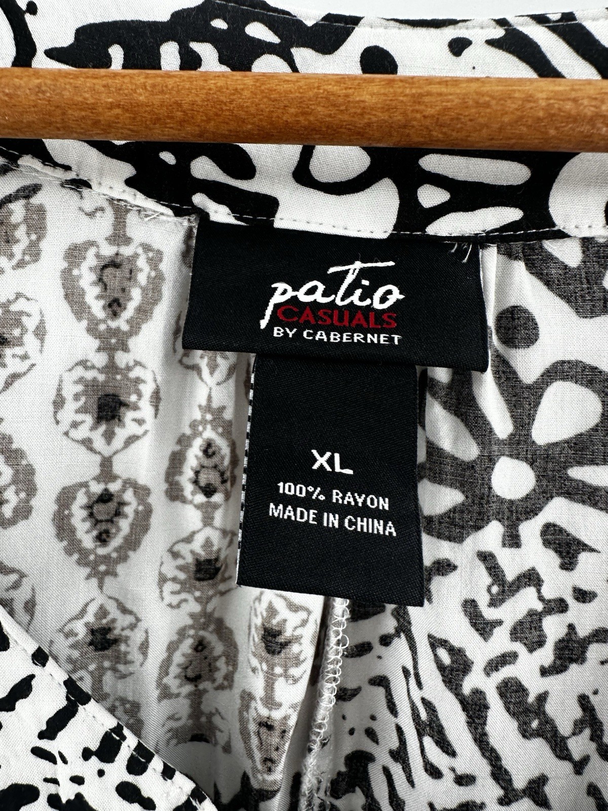Y2K Patio Casual Cabernet XL Patchwork Boho Cottagecore Pockets Shift Dress HH29