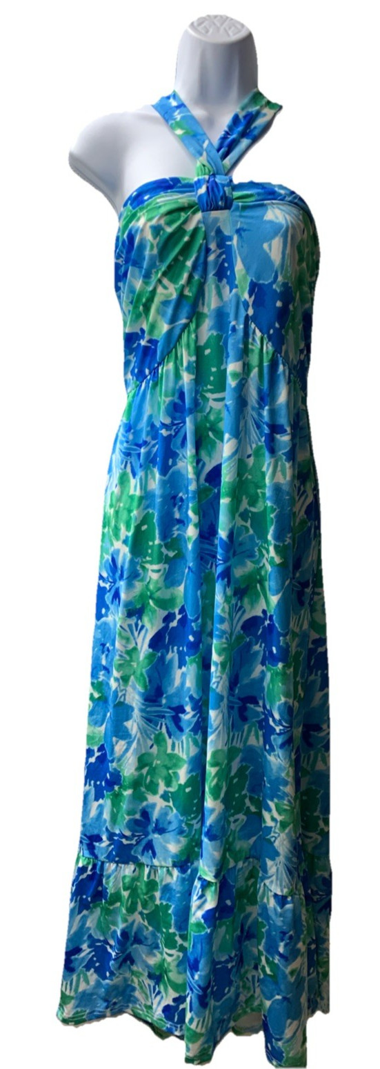 GRACE KARIN 2025 Women’s Criss Cross Halterneck Sleeveless Summer Dress Size 2XL