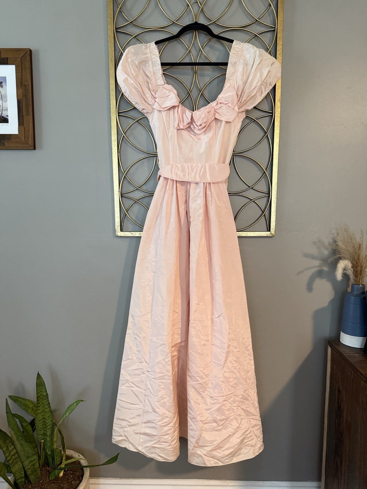 Vintage Gunne Sax Jessica McClintock Romantic Renaissance Collection Baby Pink