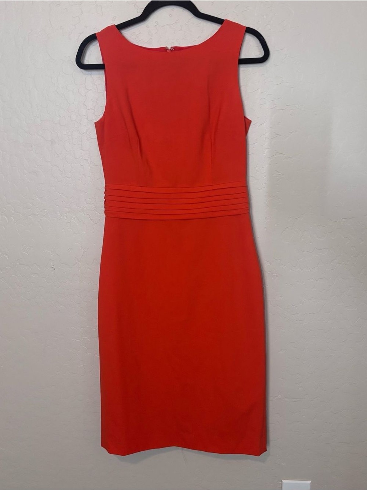 J.Crew 365 Sheath Dress Orange Sleeveless Career Women’s 2T