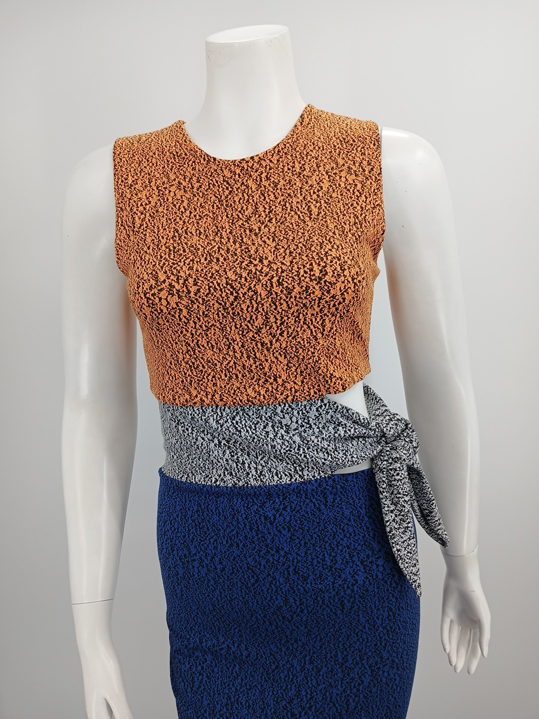 Opening Ceremony Midi Dress Size M Colorblock Y2K Summer Party