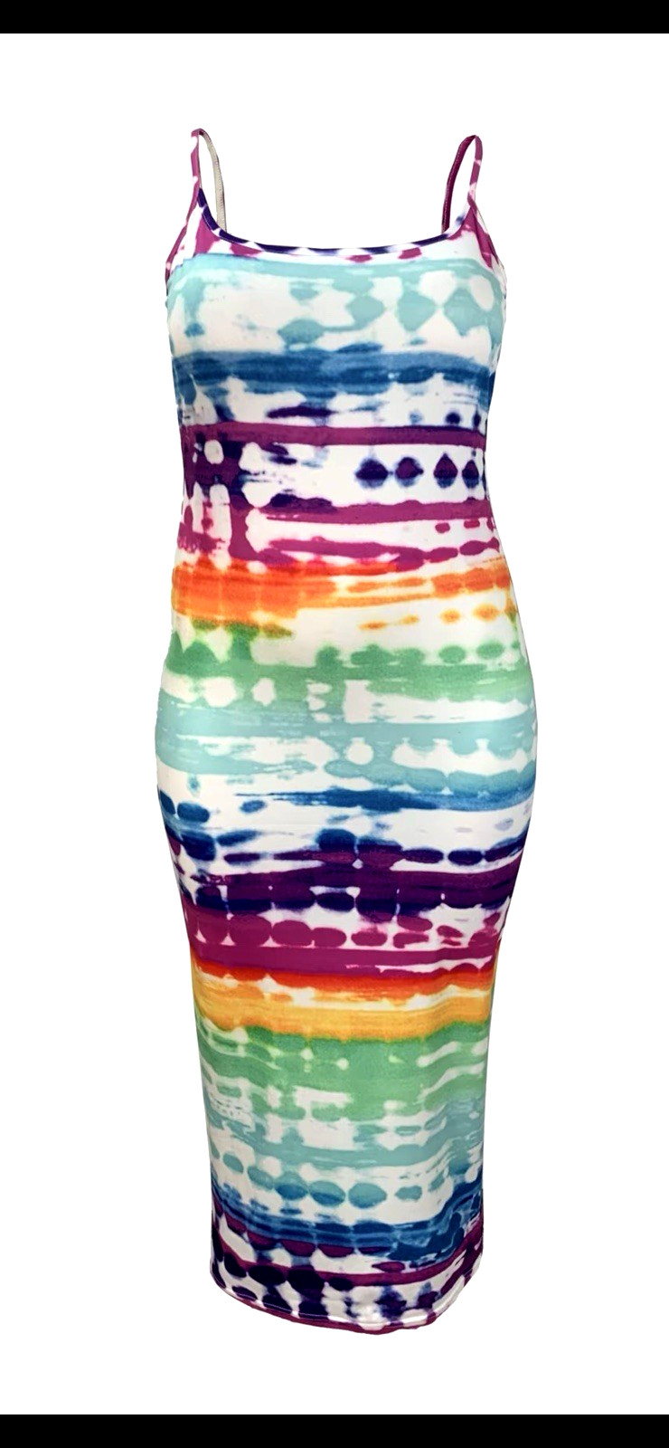 Womens Multicolor Tight Sexy Hip-wrapped Suspender dress Plus 5Xl
