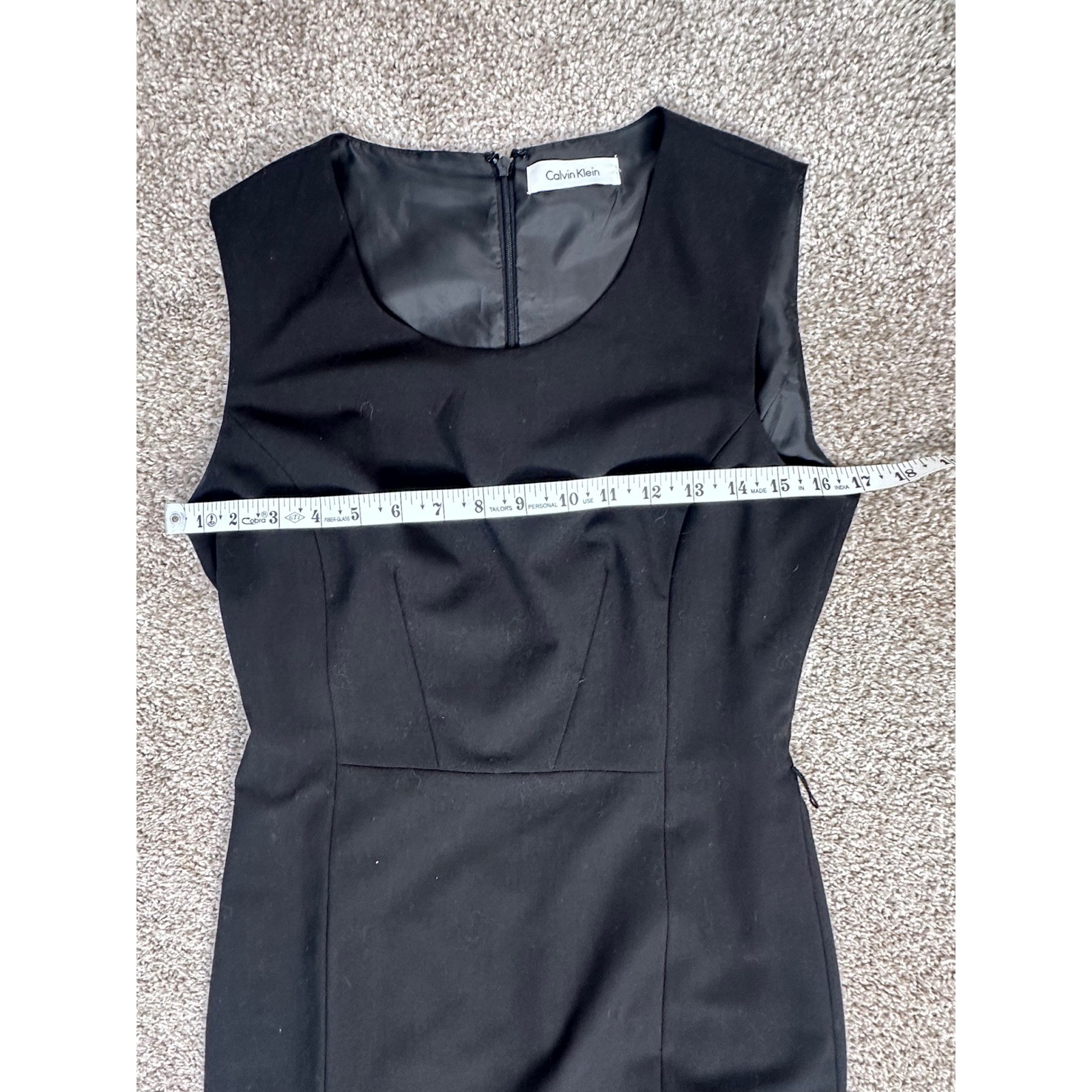 Calvin Klein perfect LBD Little Black Dress boss lady career workwear office 4
