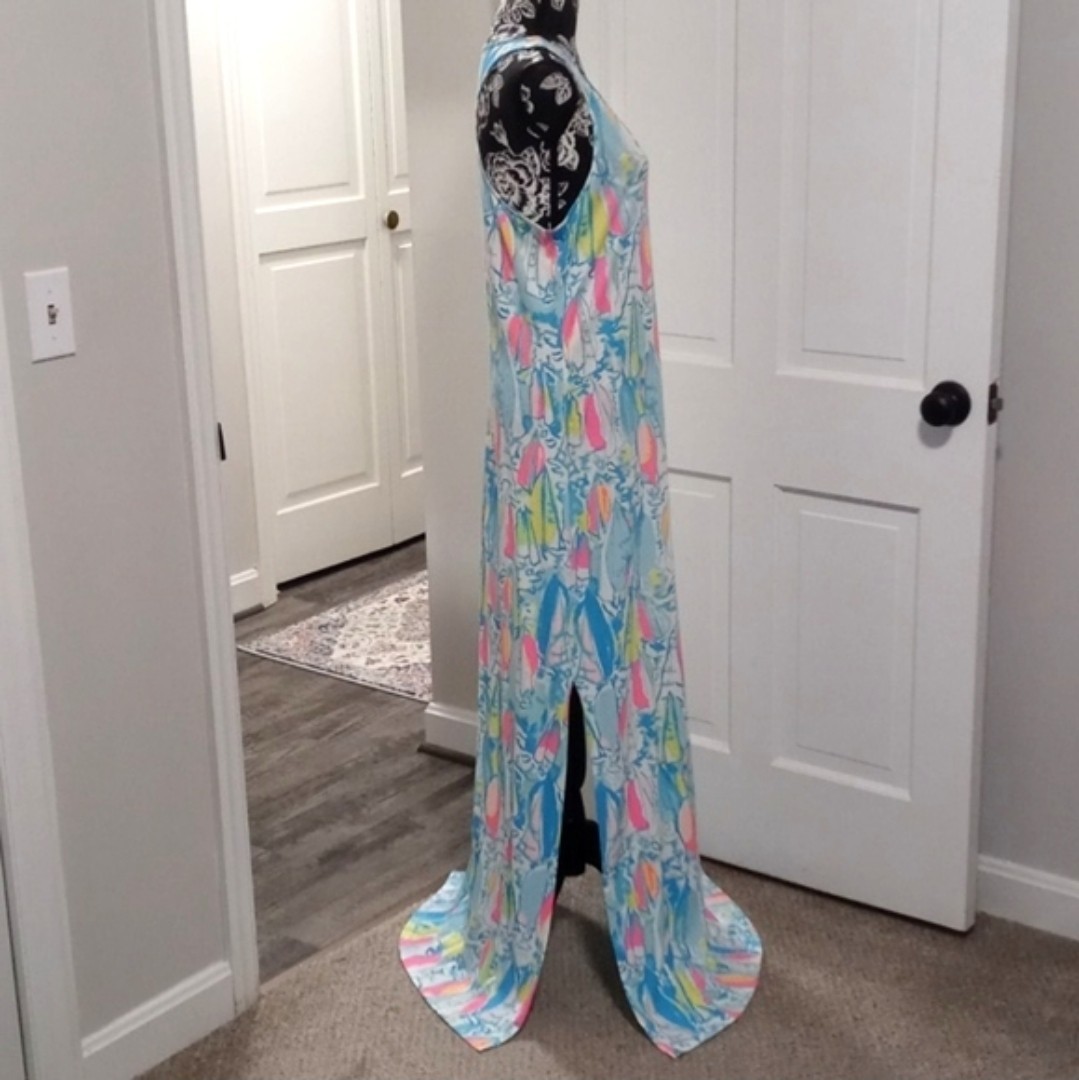 ⛵️LARGE HTF Lilly Pulitzer⛵️ – Kerri Maxi Dress