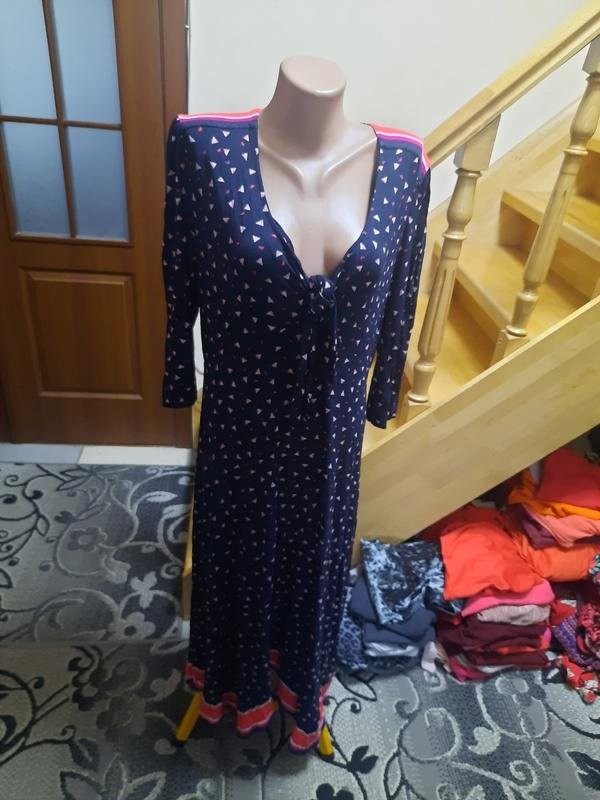 Women Monsoon Dress Red 44 / XXL