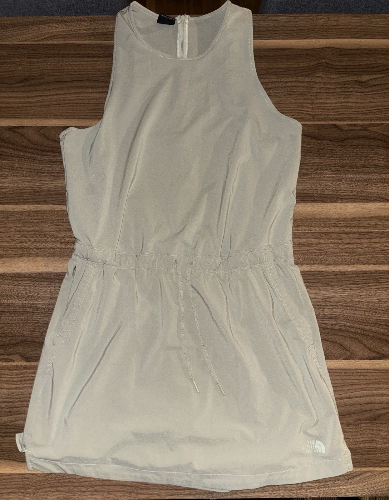 The North Face Never Stop Wearing Adventure Dress Large Tea Green Mint Adjustabl