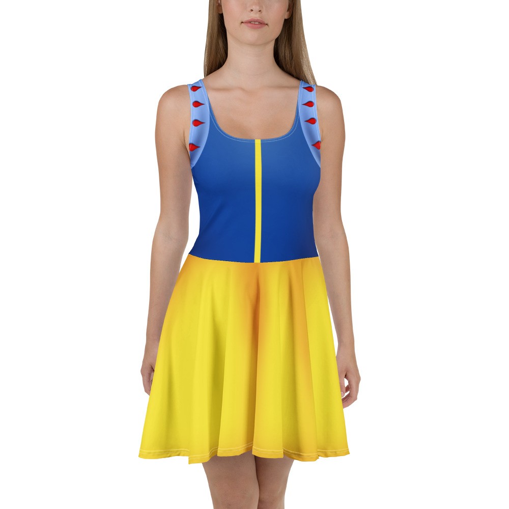 Snow White Skater Dress Running Halloween Costume