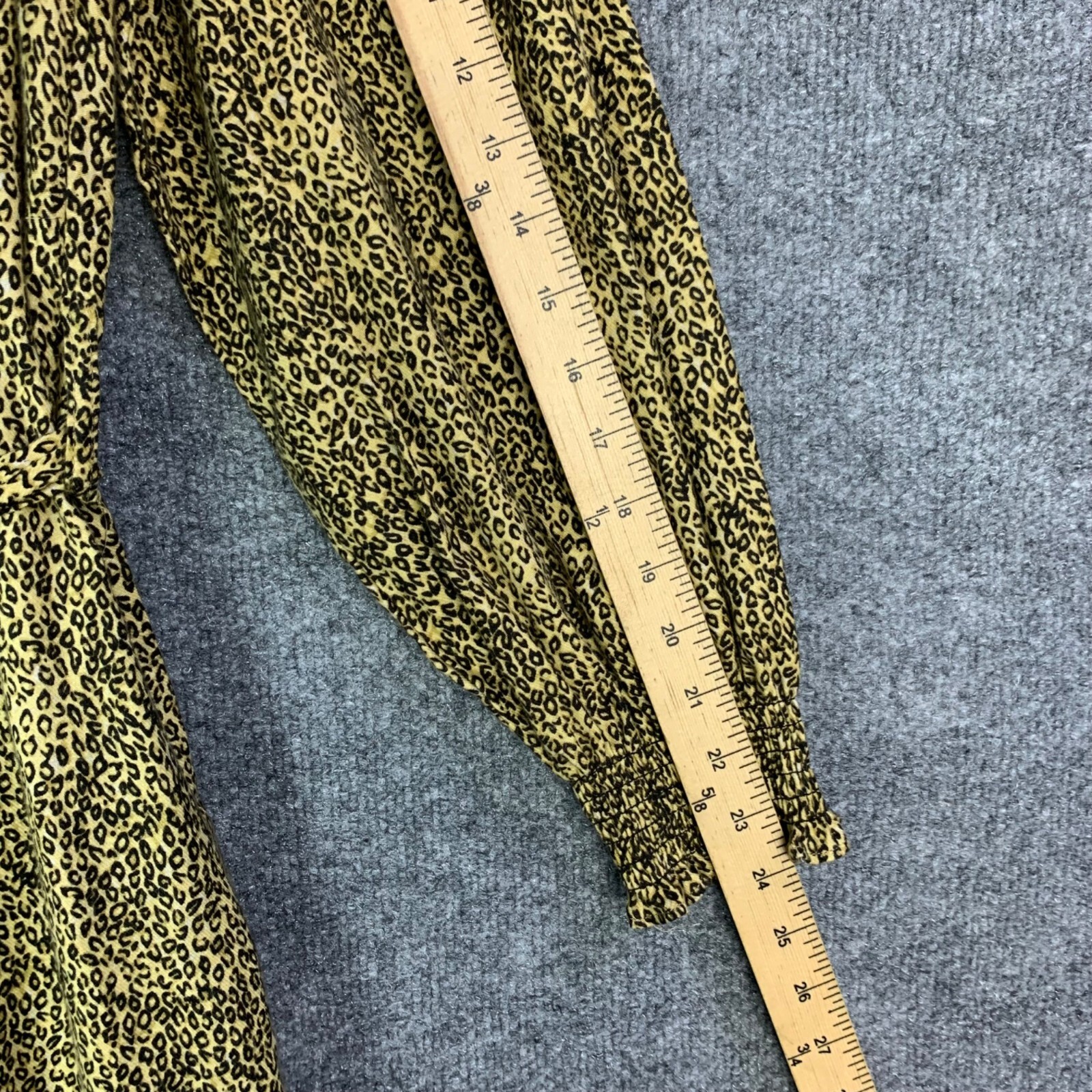 NWT $195 FRNCH Paris Juliette Leopard Print Tie Waist Button Down Maxi Dress XS