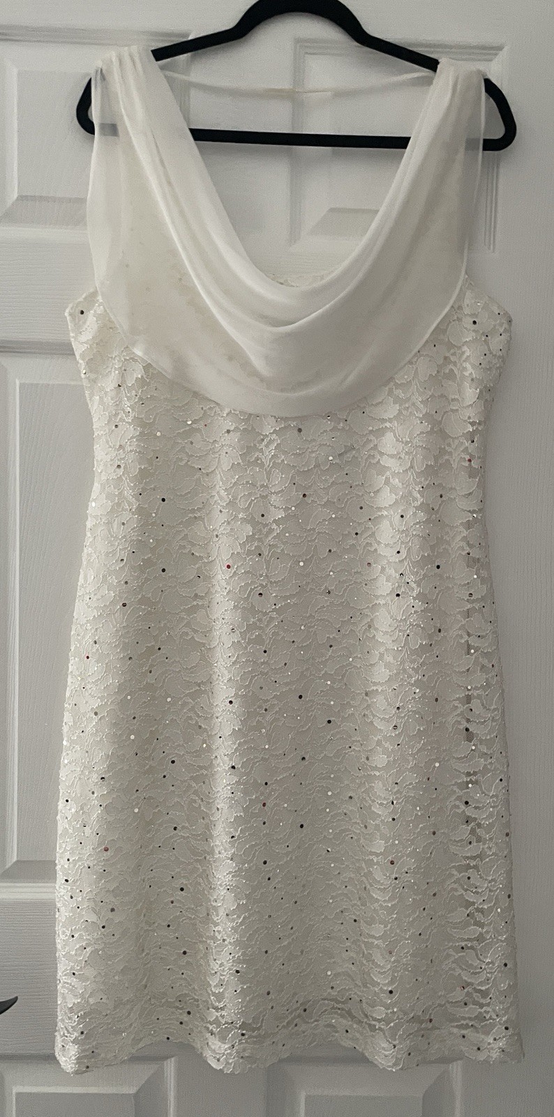 Ivory Lace Dress by Connected Apparel NEW