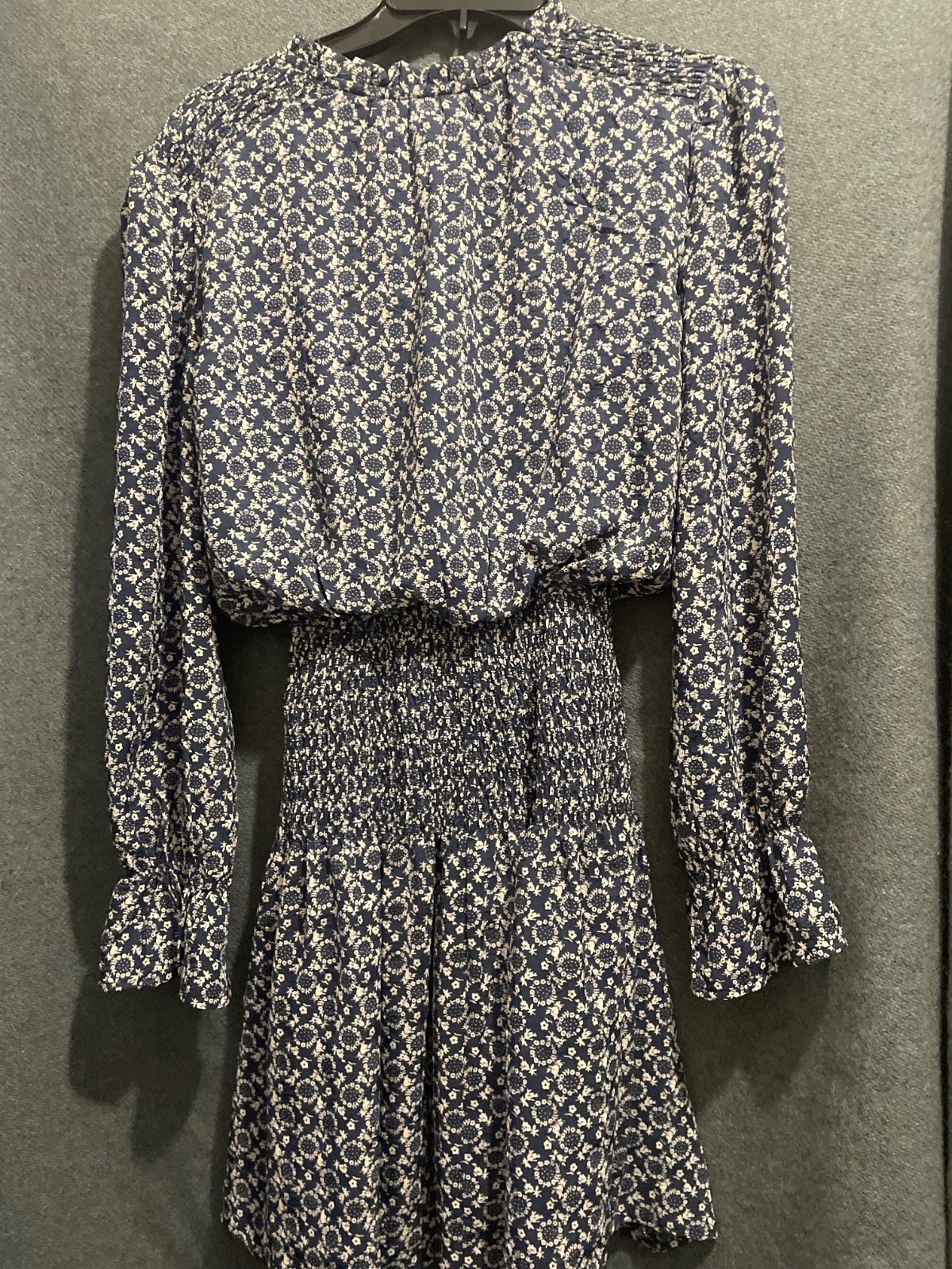 Bishop and Young Smocked Marmont Mini Dress NWT Small