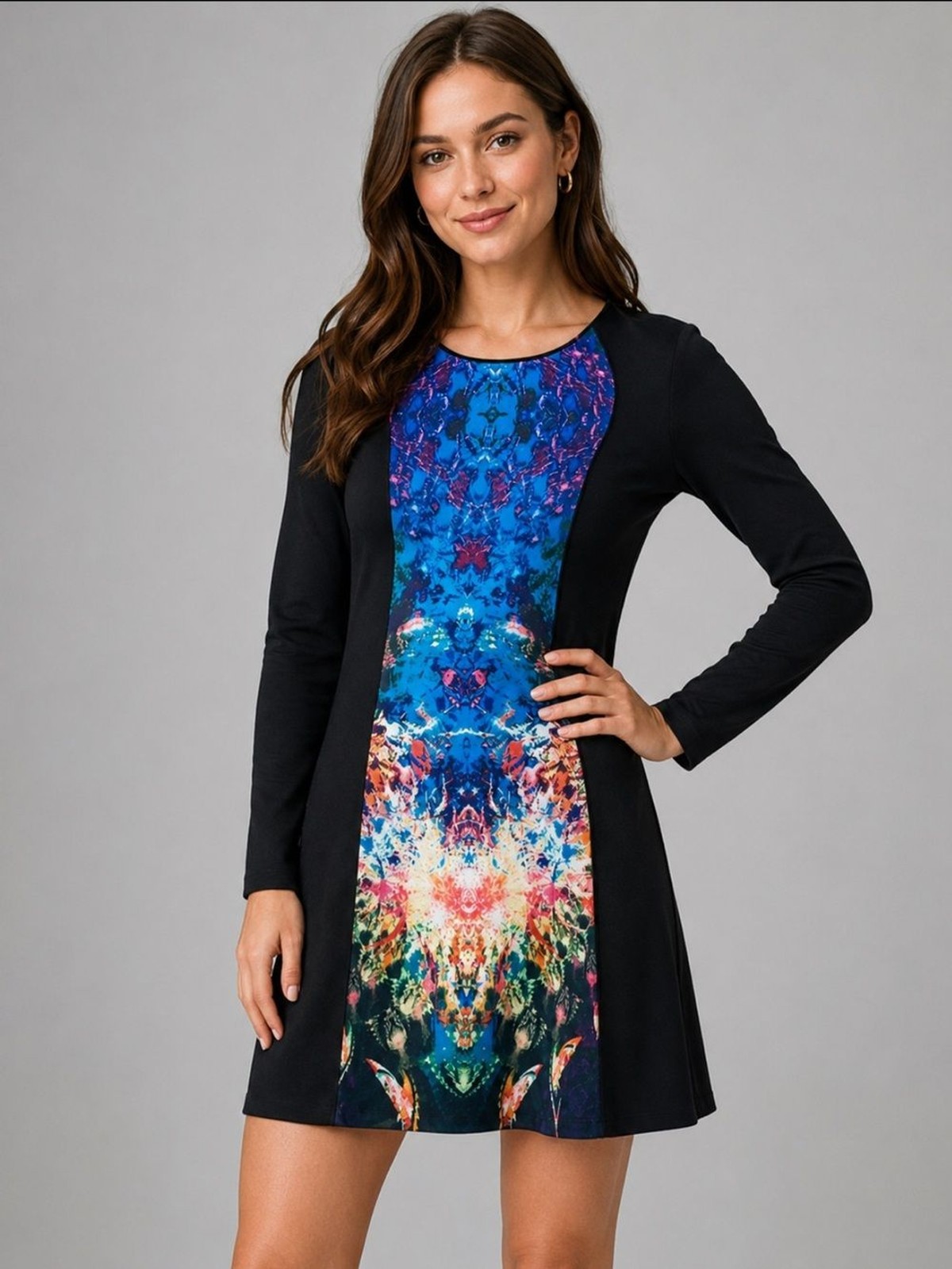 Adore Womens Dress‎ Size Medium Slimming Lined