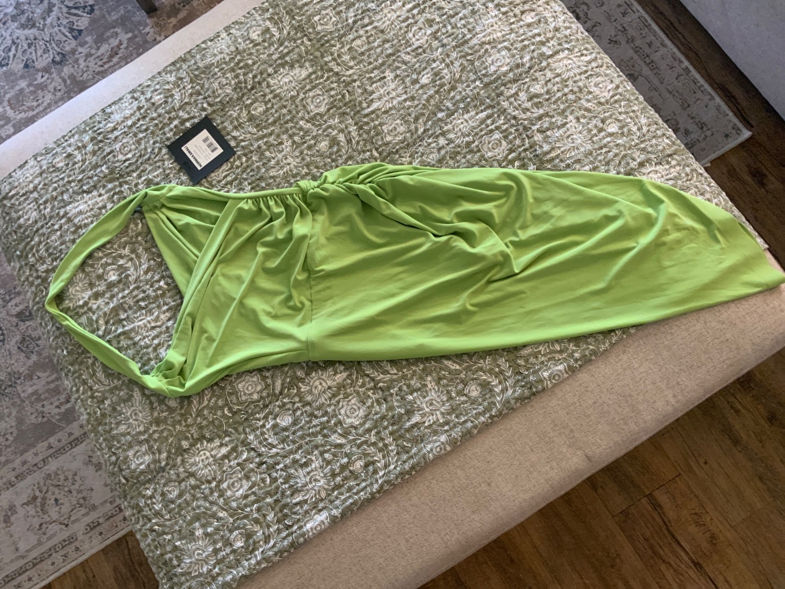 New Norma Kamali with tags Gemini green size small dress