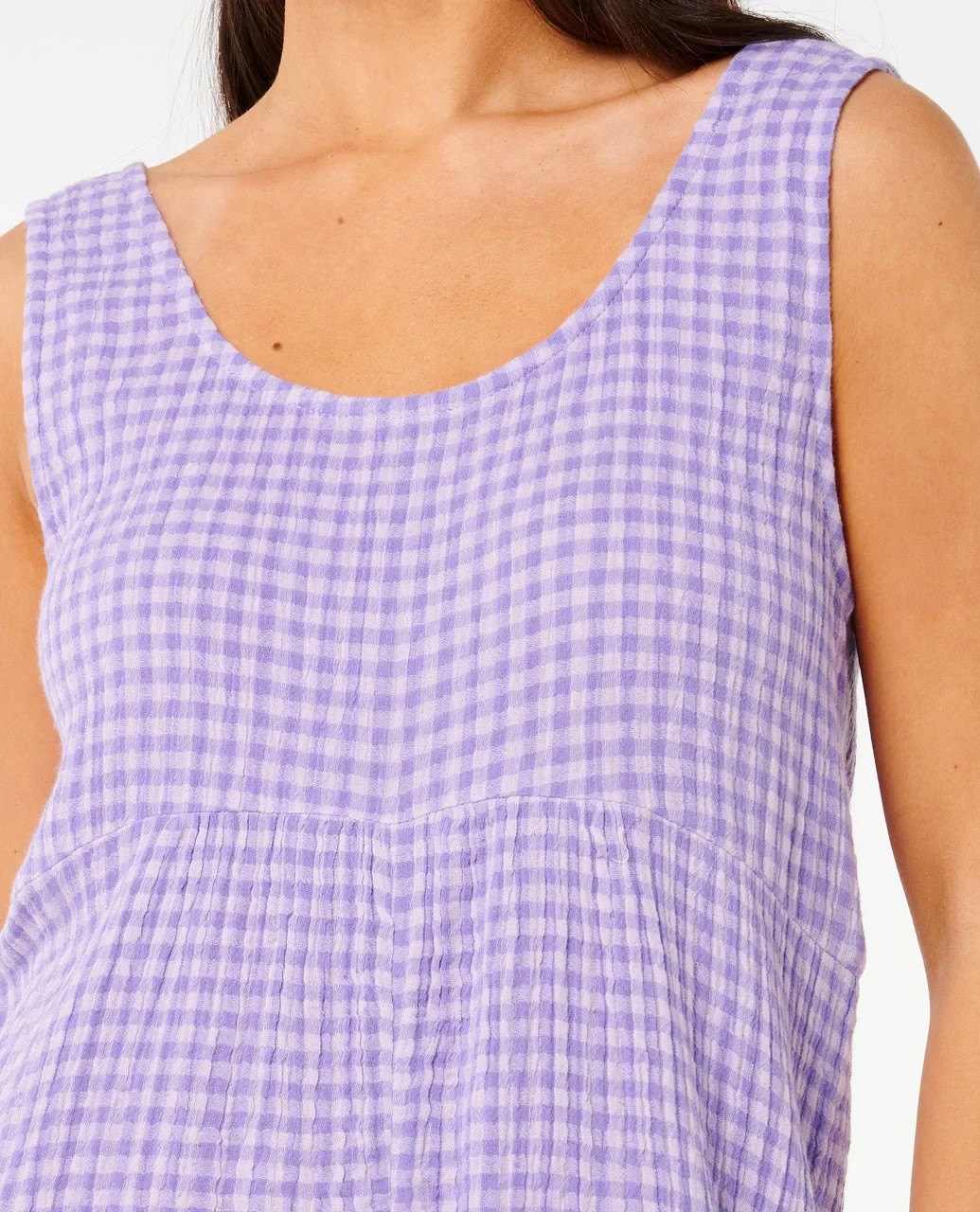 RIP CURL PREMIUM SURF CHECK Women’s Romper – Purple – Medium – NWT