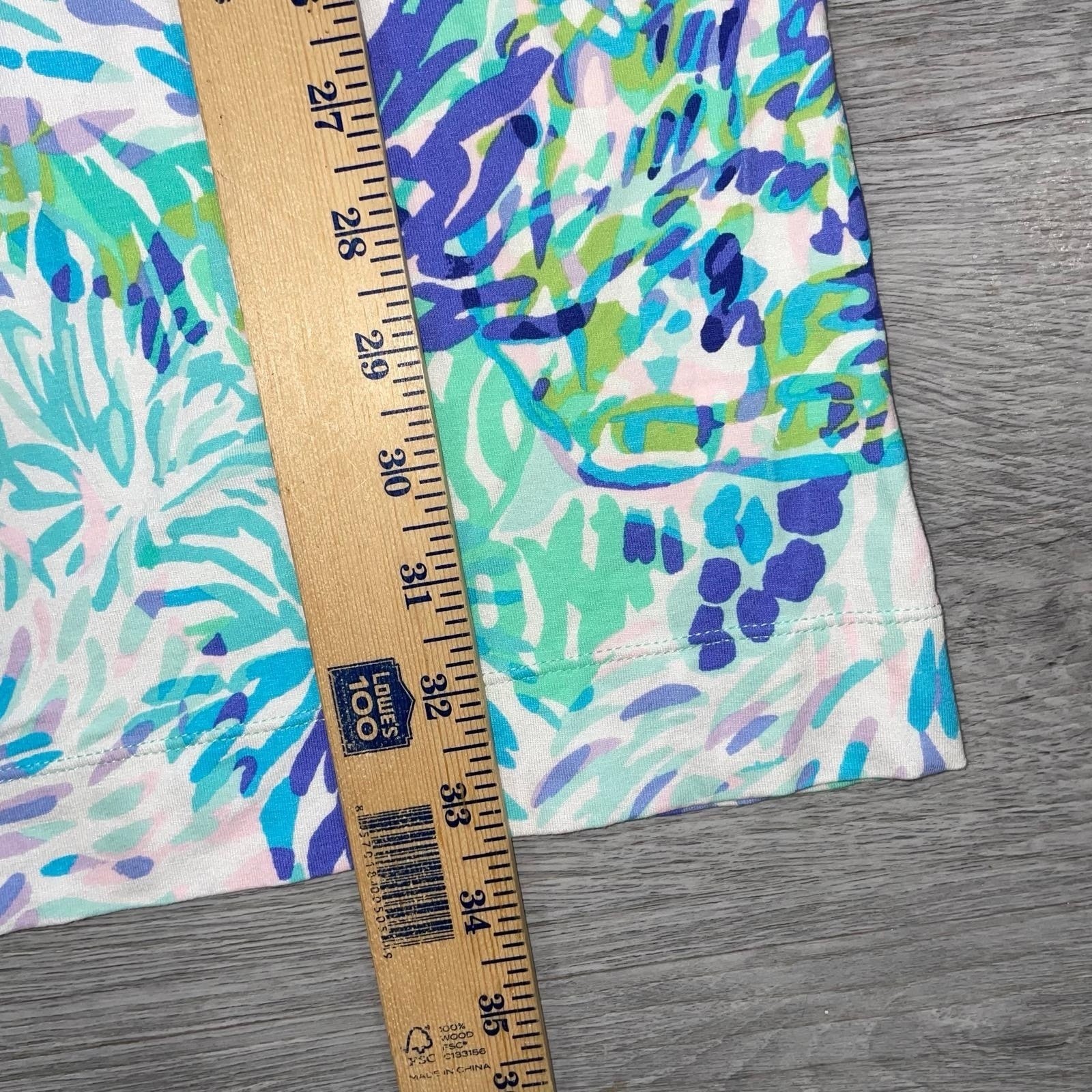 Lilly Pulitzer Quincy UPF 50+ Shell Of A Party Summer Midi Dress Women’s XXS