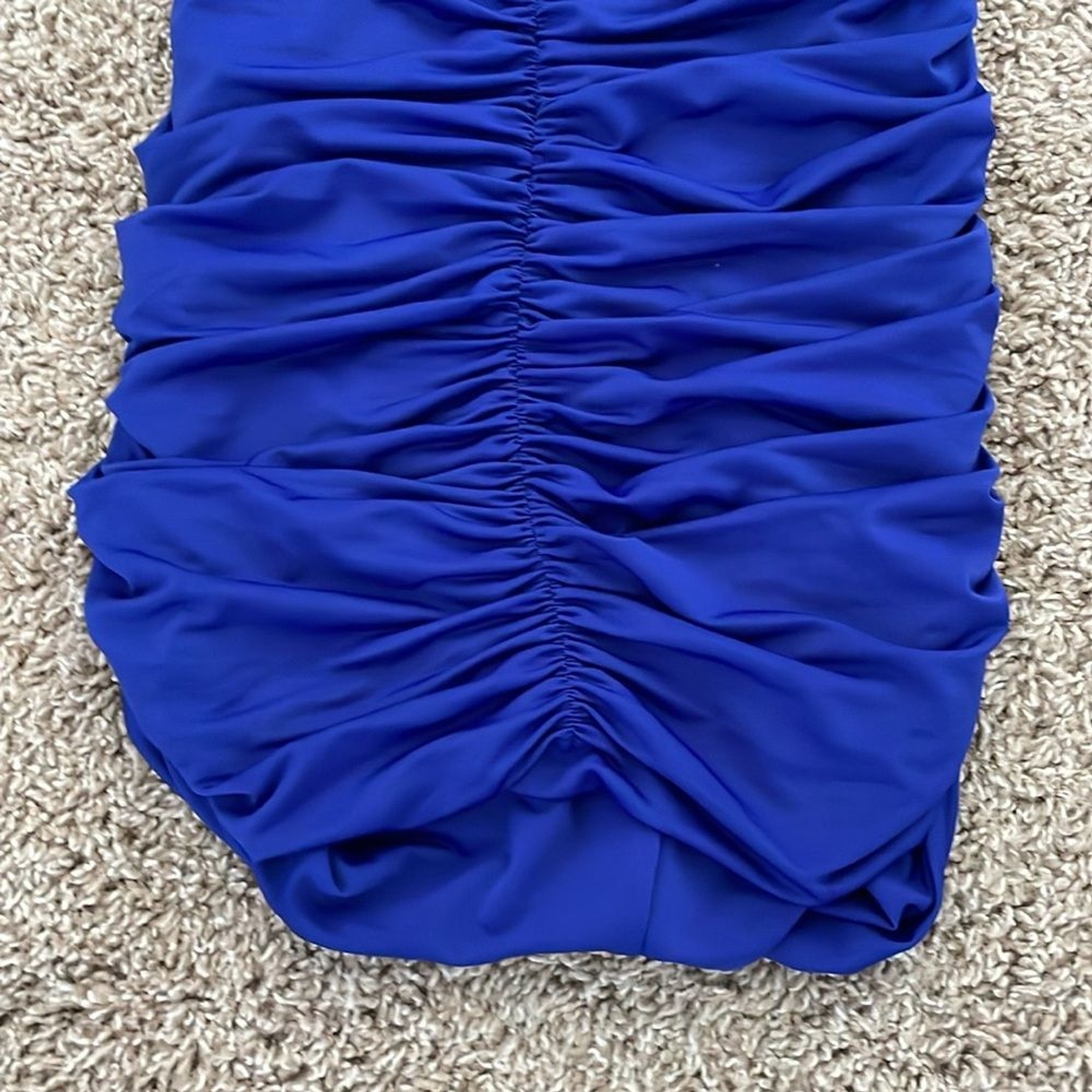 Michael Costello X Revolve NWT Dayton Mini Dress Women’s Size Extra Small Blue