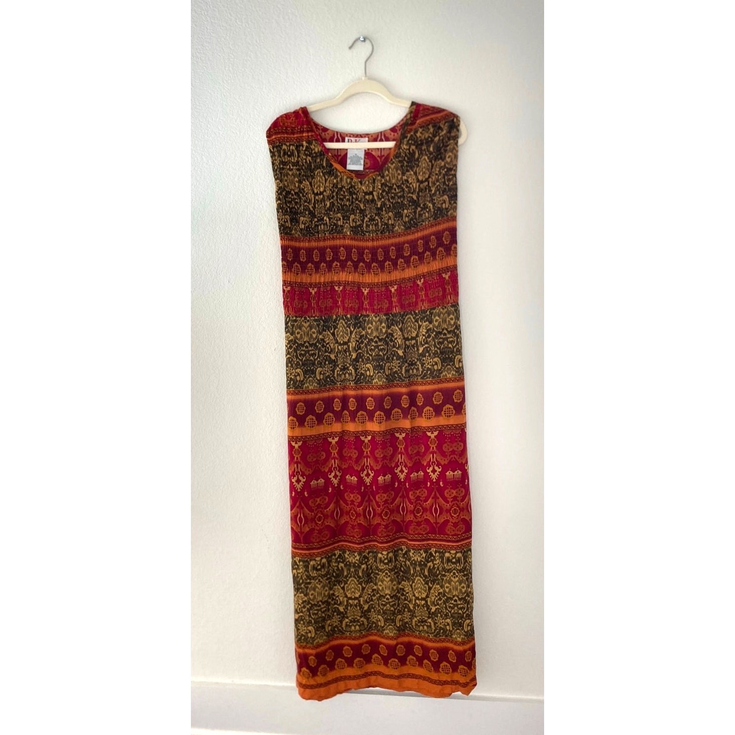 R&K Originals Boho Border Print Maxi Dress Size 14