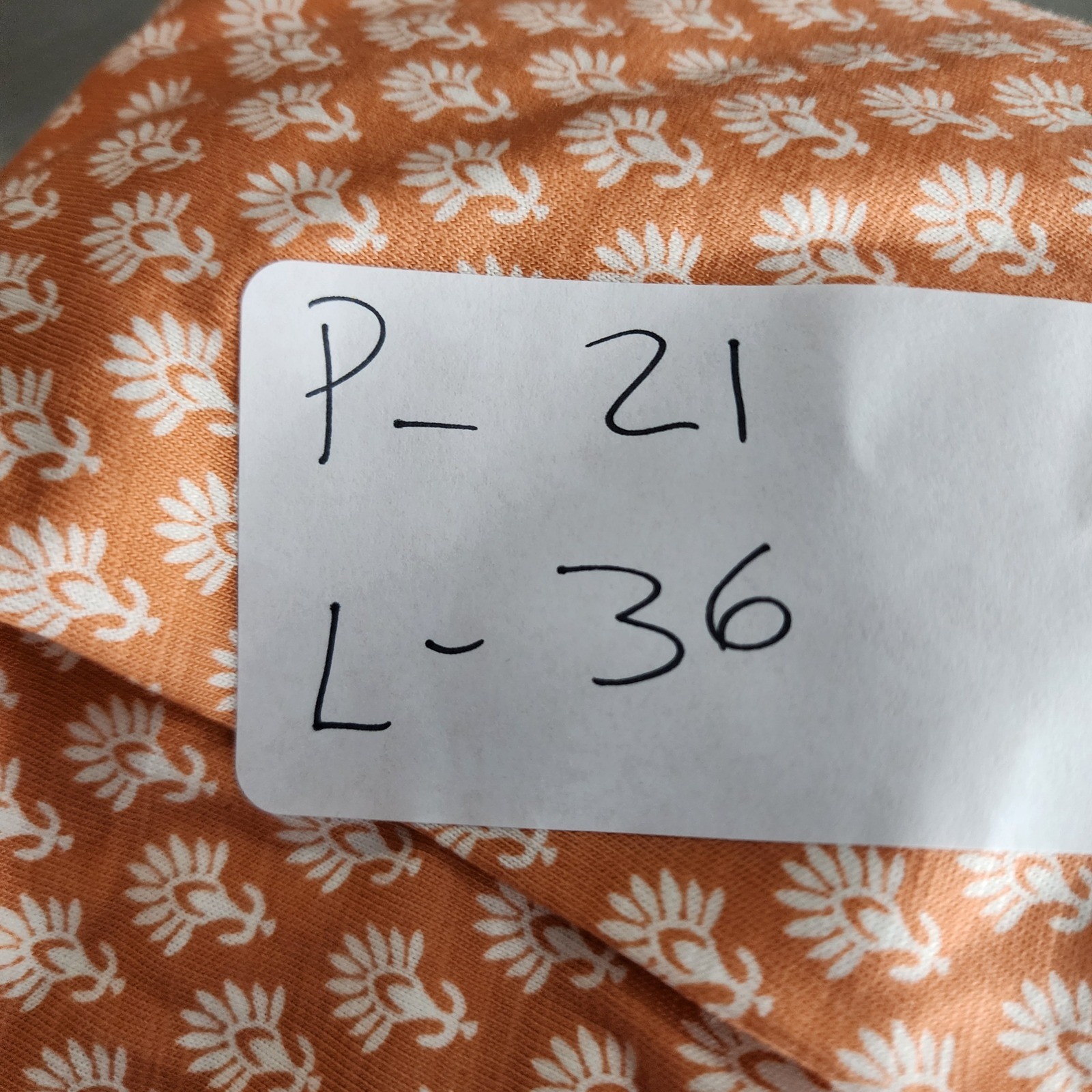 NWT Boden Notch-Neck Jersey Dress Orange Fan Print Tencel Modal 12R