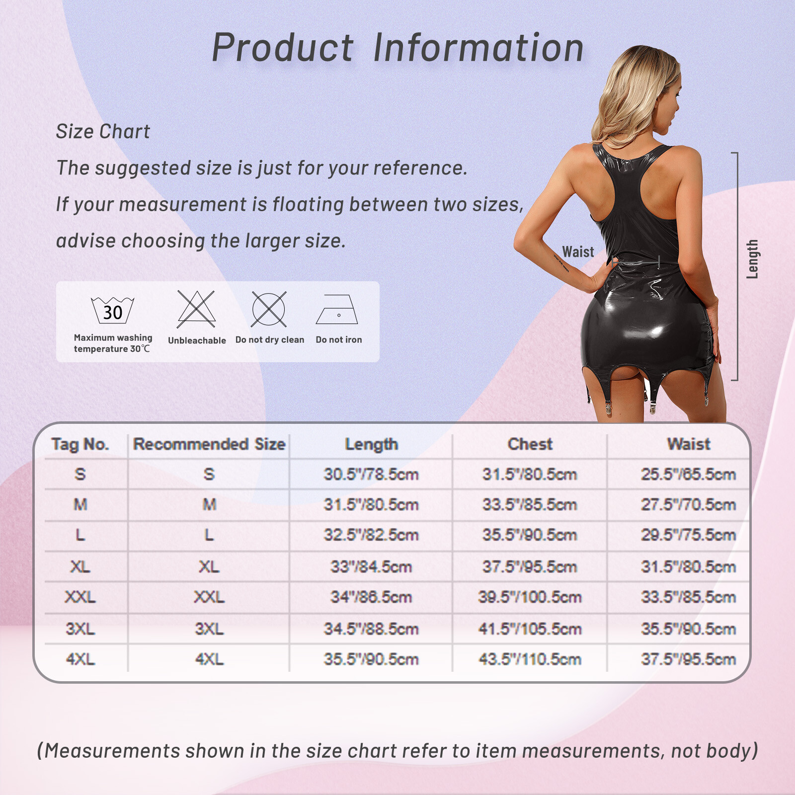 Womens Latex Leather Mini Dress Bodycon Cupless Lingerie Garter Party Clubwear