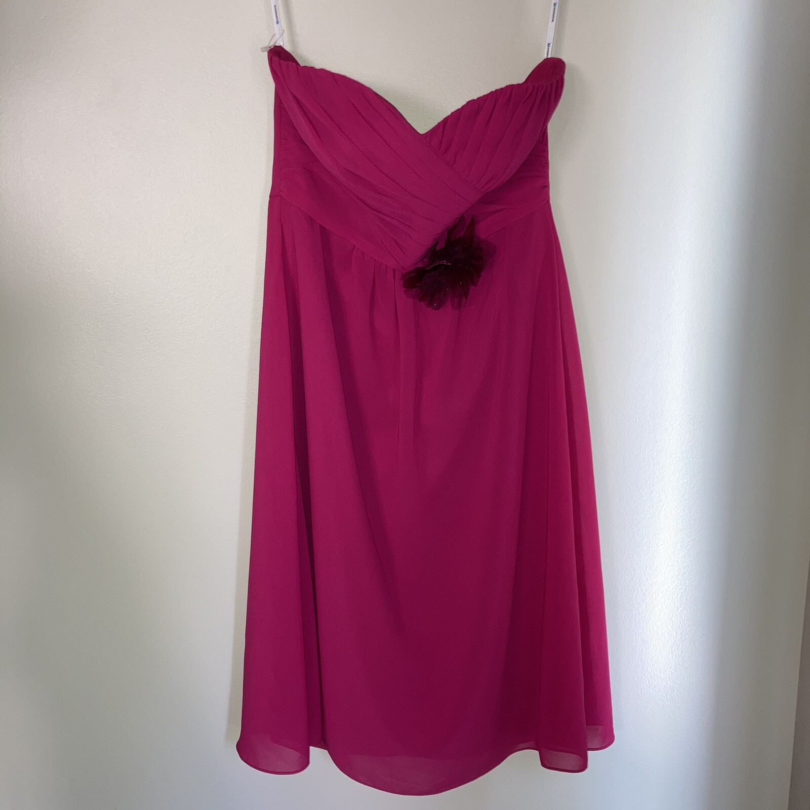 Jasmine NWOT Georgette Dress in Deep/Plum 6