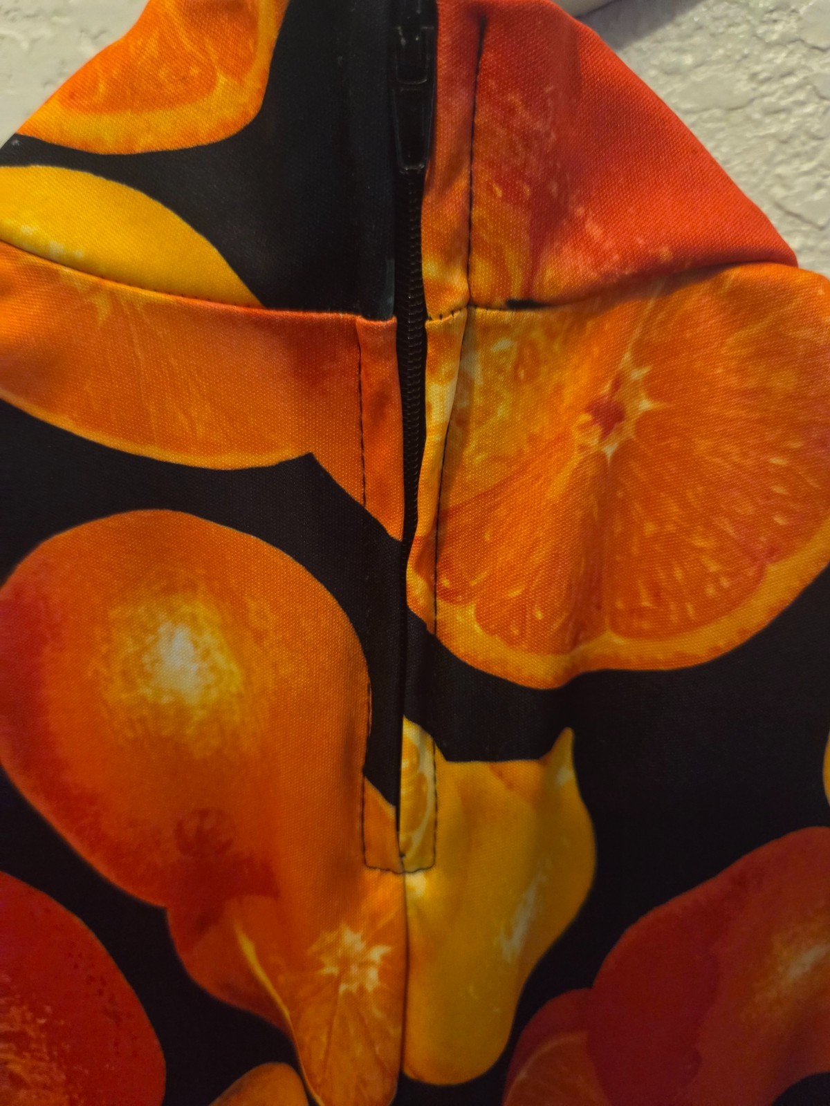 Y2K Vintage 90s Mini Fruit Pattern Dress Size Small