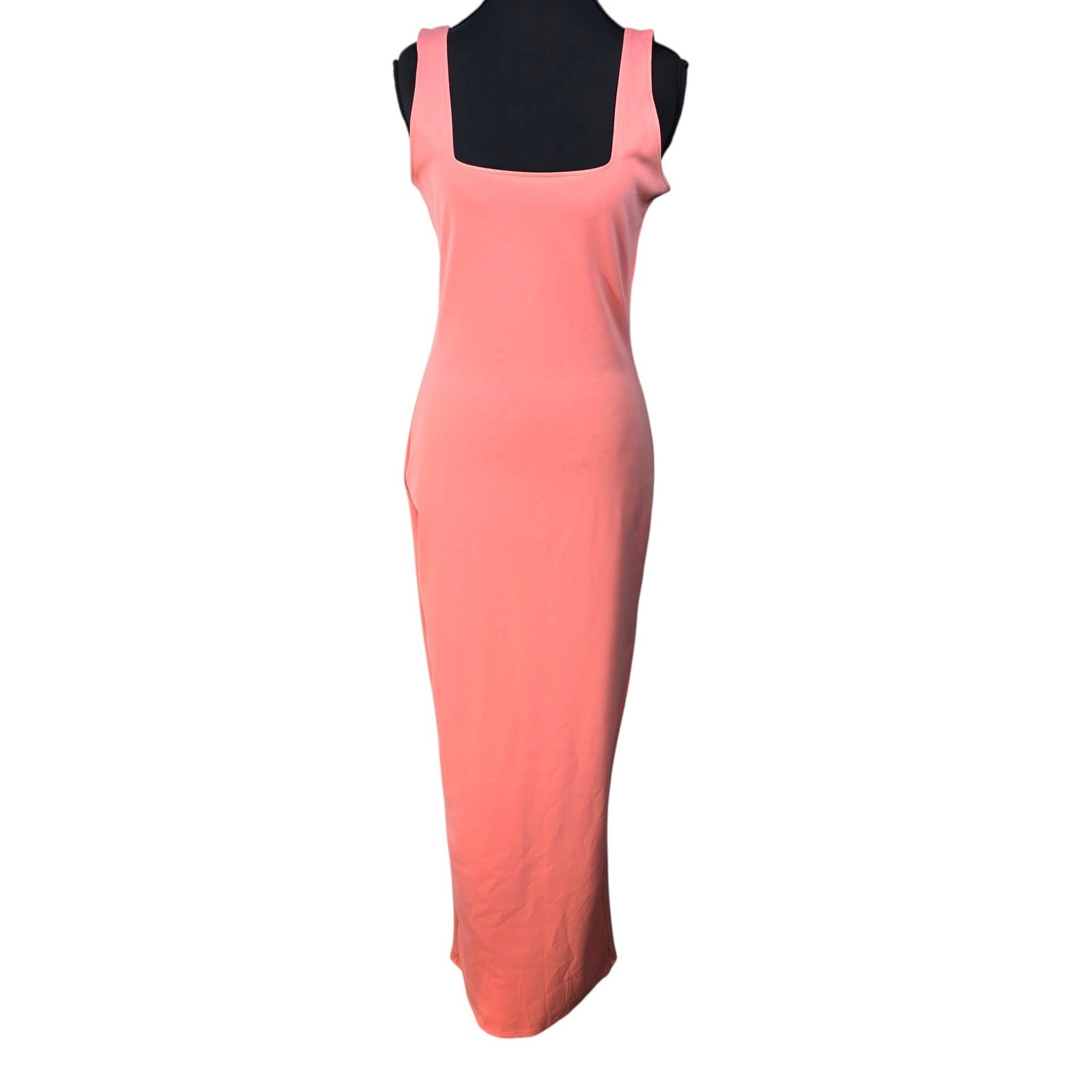 Revolve Good American Sculpting Bodycon Modern Tank Maxi Dress Woman XS NWT