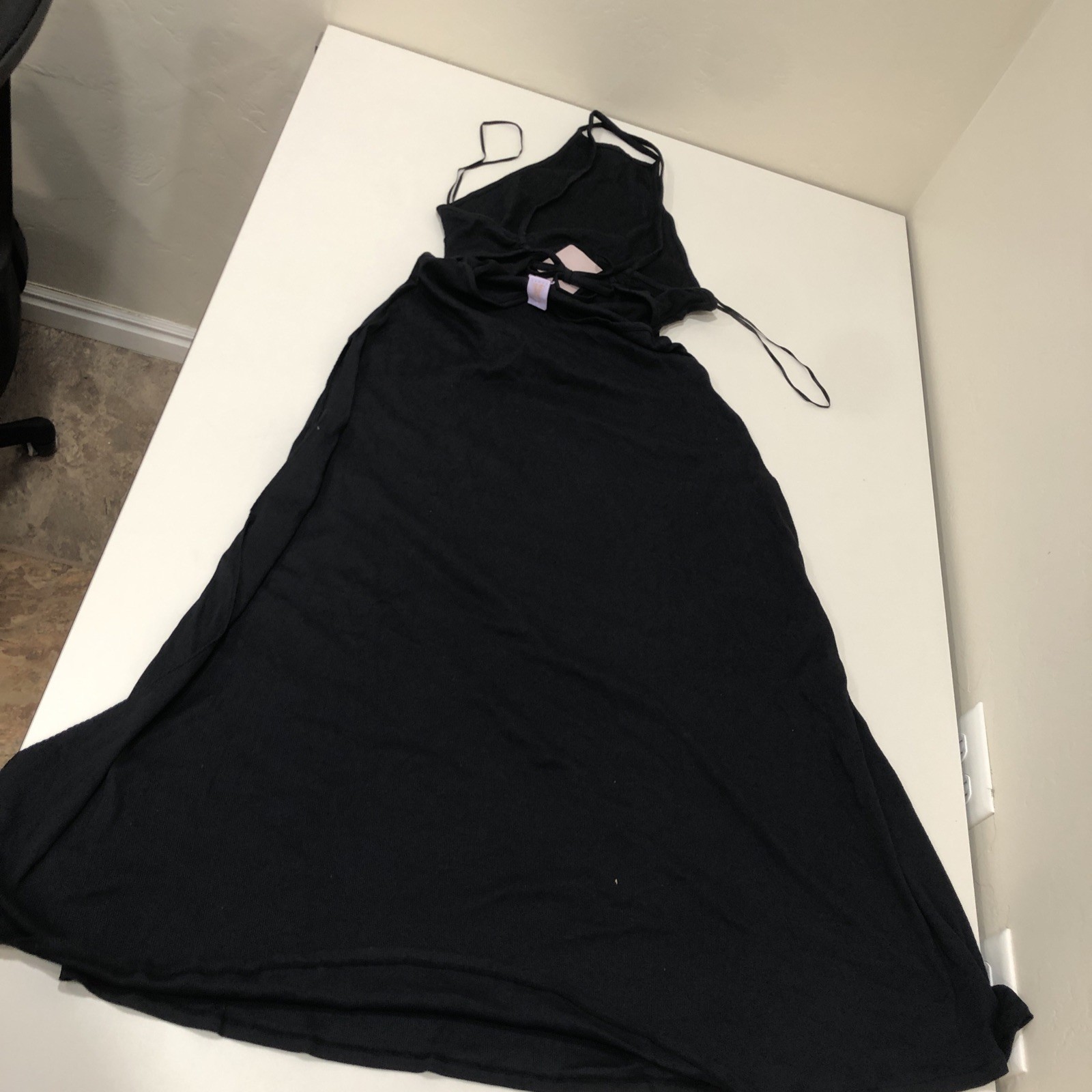 Rib Essentials Maxi Slip Dress – Savage X Fenty Size 1X