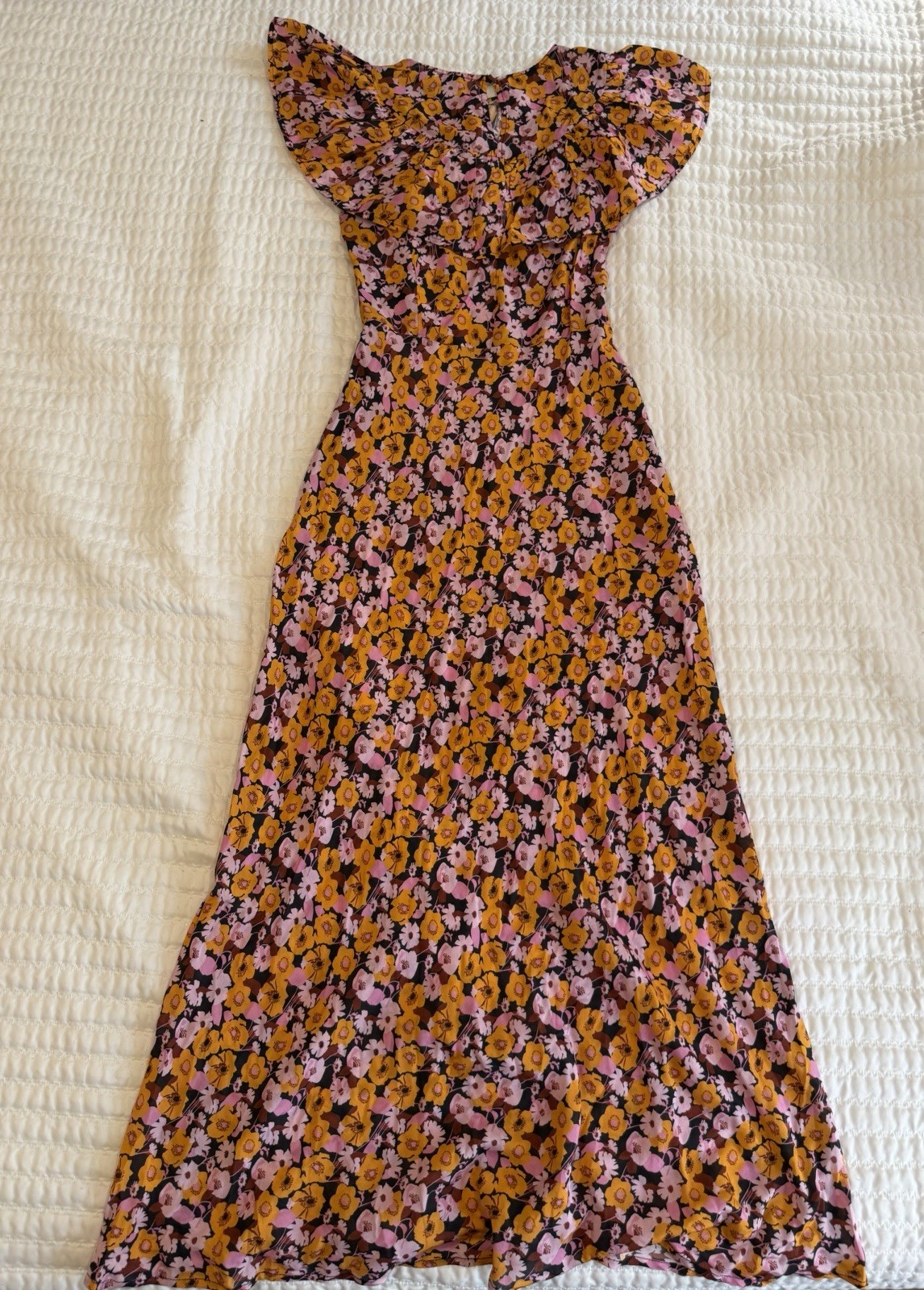 Rixo Floral Silk Blend Maxi Dress Size XXS/US 2