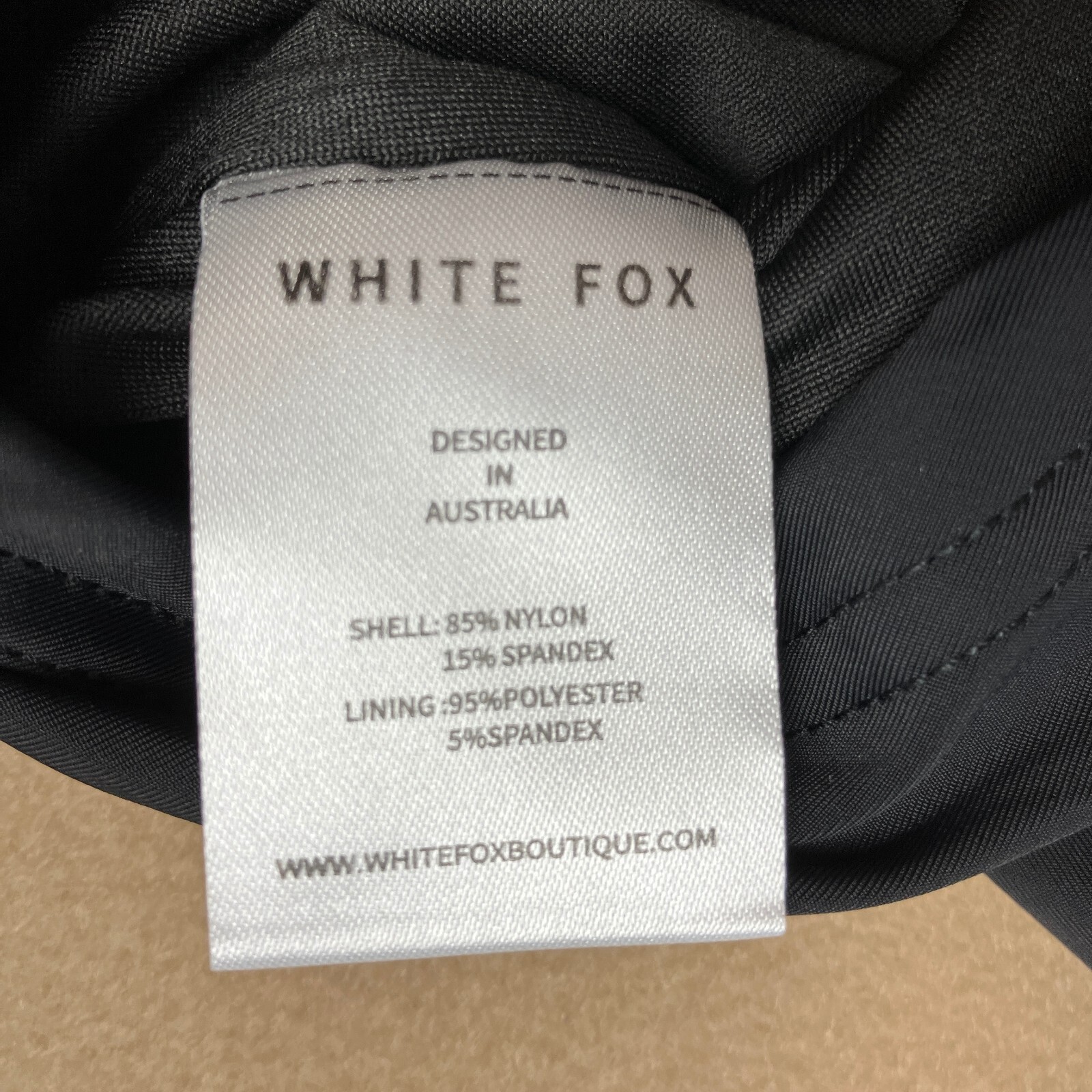 White Fox Boutique Hands To Myself Mini Dress Size M Black NWT