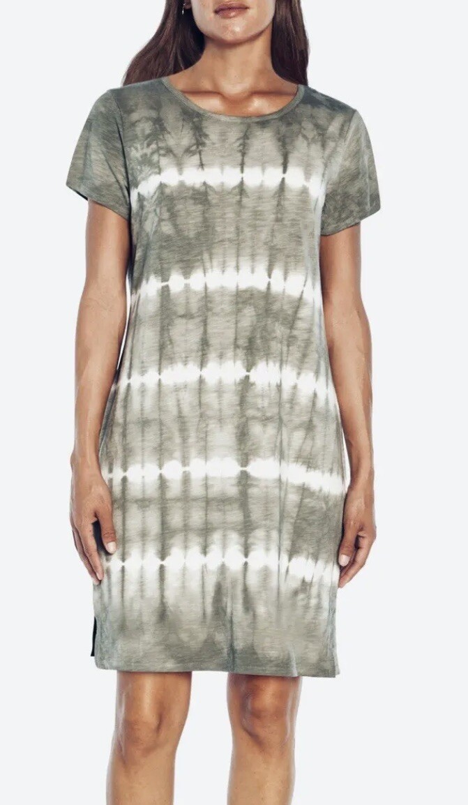 NWT Women’s GAP Slub Tee Shirt Dress Blue Green Gray Various Sizes