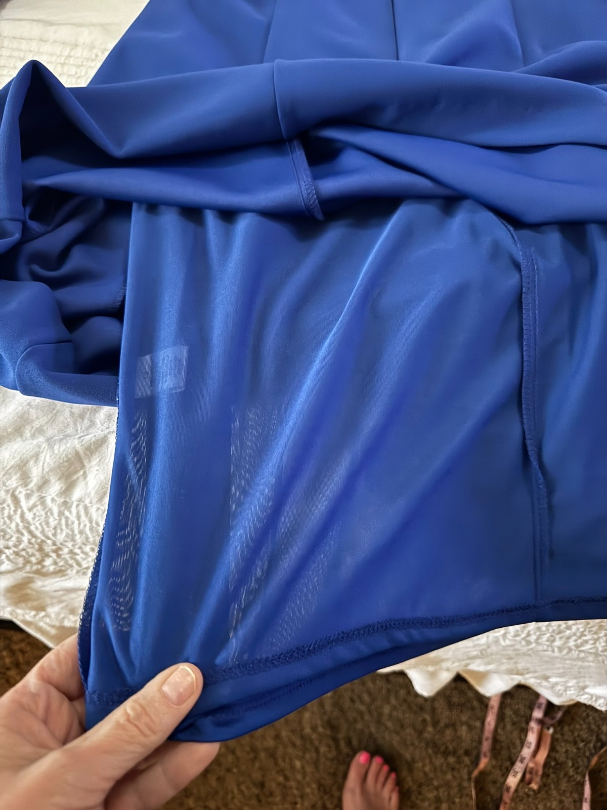 rozi & ali blue dress