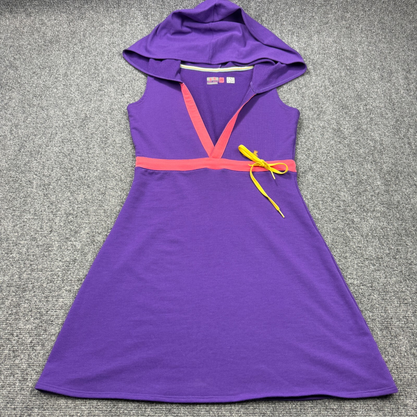 Under Armour Cover Up Womens Extra Small Purple Hoodie Tunic Coverup Dress