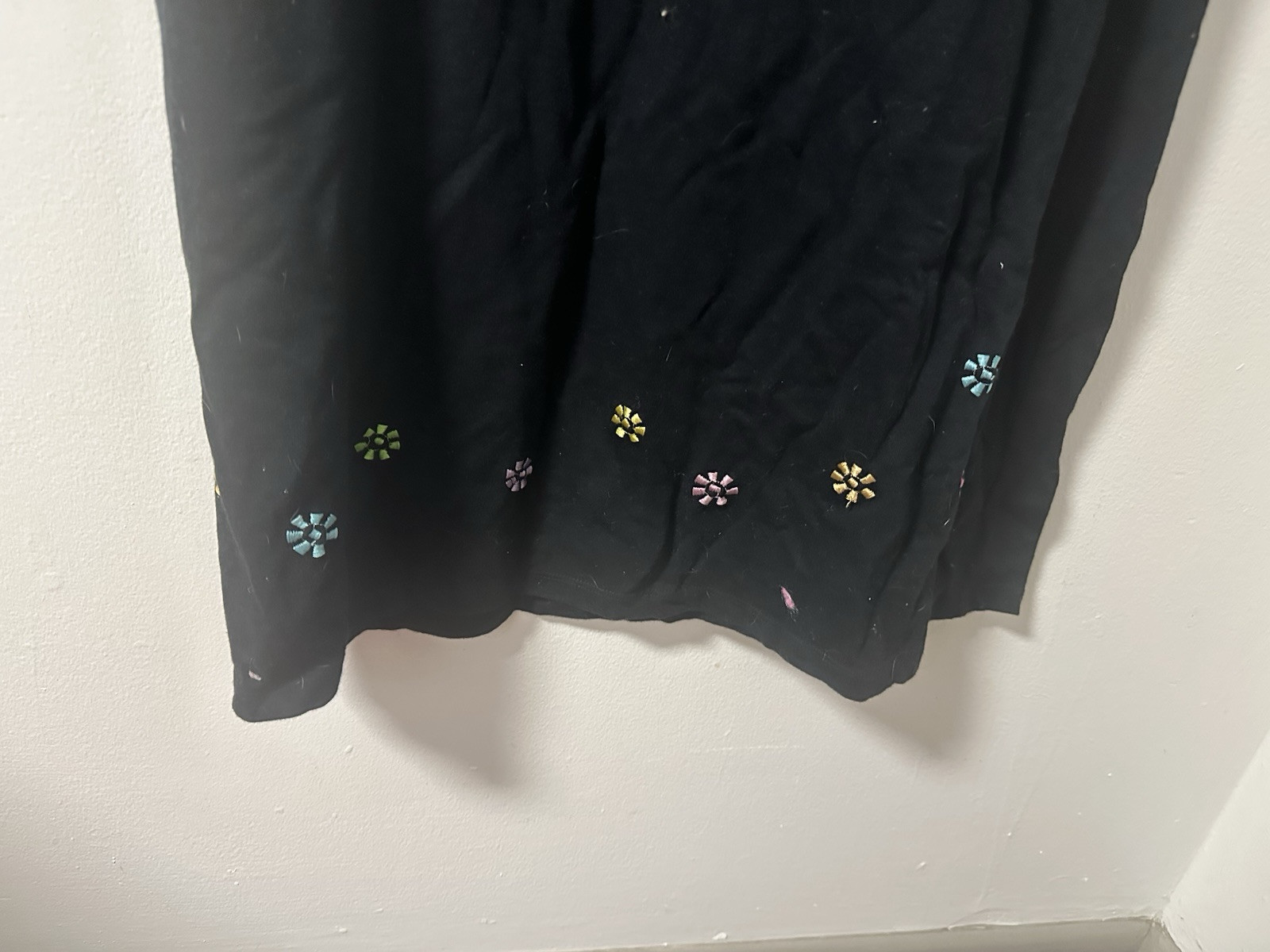ICONIC NWT Michael Simon Set Shoe Print Embroidered Button Down And Dress